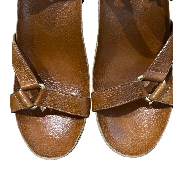 Tory Burch EUC wedge sandal size 9.5 - Picture 7 of 16